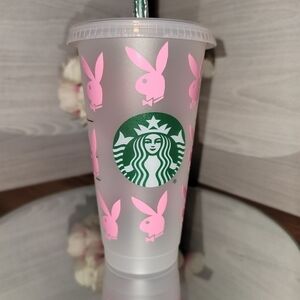 Starbucks Playboy bunny Tumbler / To Go Cup